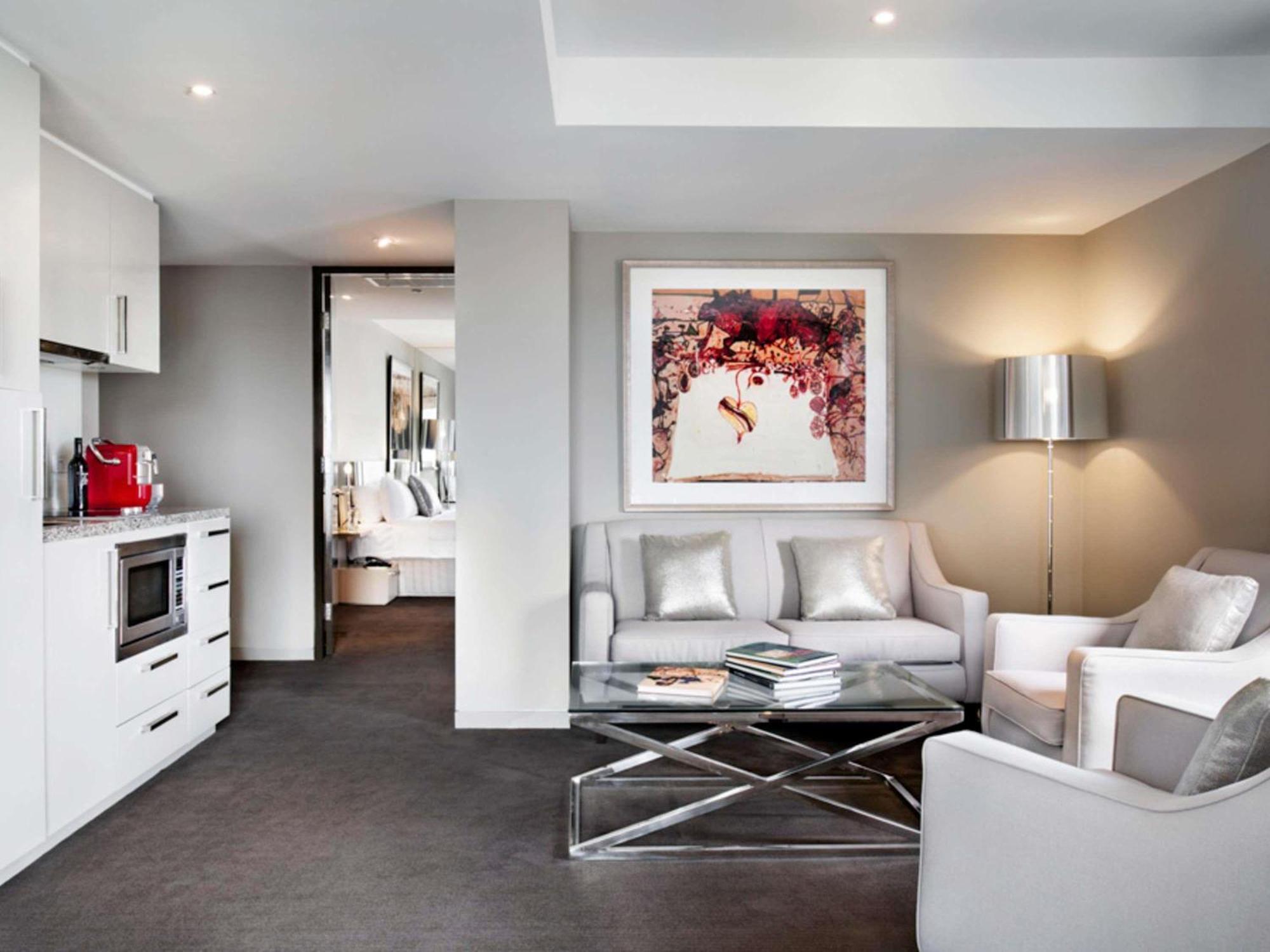 One-Bedroom Deluxe Apartment Balcony